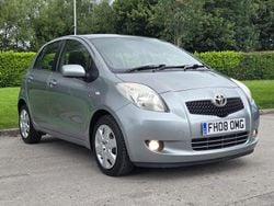 Silver Used 2008 Toyota Yaris T3 Hatchback | £2,345 (Fair price)
