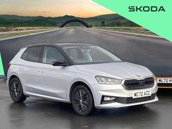 Brilliant silver metallic black magic pearl effect Used 2023 Skoda Fabia Colour Edition Hatchback | £14,378 (Fair price)