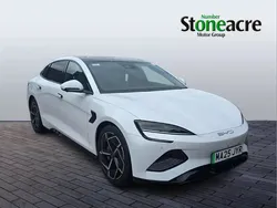White New 2025 BYD Seal Design Sedan | £39,995 (Expensive)