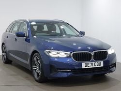 Blue Used 2021 BMW 530e Comfort Edition Estate | £21,998 (Fair price)
