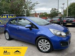 Blue Used 2014 Kia Rio Hatchback | £3,200 (Good price)