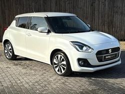 White Used 2019 Suzuki Swift SZ5 Hatchback | £7,299