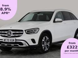 White Used 2020 Mercedes GLC220 Estate | £21,747 (Good price)