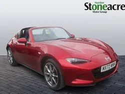 Red Used 2022 Mazda MX5 Inclusive Cabriolet | £20,450 (Fair price)