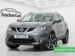 Grey Used 2017 Nissan Qashqai Tekna SUV | £9,260 (Good price)