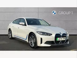 Mineral white Used 2025 BMW i4 Sport Line Sedan | £36,295 (Super price)