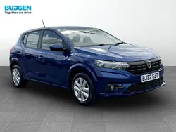 Blue Used 2022 Dacia Sandero Comfort Hatchback | £9,890 (Good price)