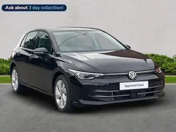 Black New 2025 VW Golf VIII Style Hatchback | £34,899