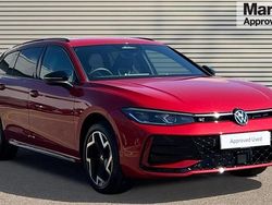 Red Used 2025 VW Passat R-line Estate | £39,700