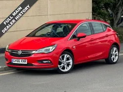Red Used 2017 Vauxhall Astra SRi Hatchback | £5,495 (Good price)