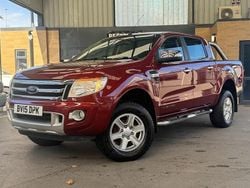 Red Used 2015 Ford Ranger Limited Pickup | £10,995 (Fair price)