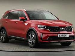 Red Used 2021 Kia Sorento 4 SUV | £35,500 (Good price)