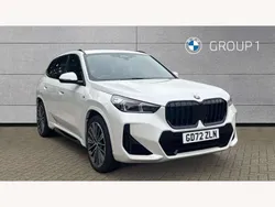 White Used 2022 BMW X1 M Sport SUV | £34,495 (Expensive)