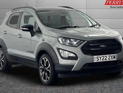 Used 2022 Ford Ecosport Active SUV | £11,340 (Fair price)