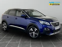 Blue Used 2019 Peugeot 3008 Allure Hatchback | £7,995 (Good price)