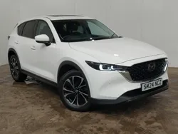 White Used 2024 Mazda CX-5 Exclusive-Line SUV | £24,698 (Fair price)