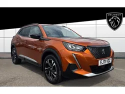 Orange Used 2021 Peugeot 2008 Allure Premium SUV | £16,446 (Fair price)