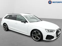 White Used 2021 Audi A4 Black Edition Estate | £22,999 (Fair price)