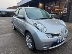 Silver Used 2010 Nissan Micra N-TEC Hatchback | £1,995 (Fair price)