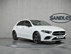 White Used 2022 Mercedes A250 AMG line Hatchback | £21,299 (A bit pricey)