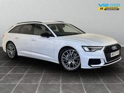 White Used 2022 Audi A6 Black Edition Estate | £29,995 (A bit pricey)