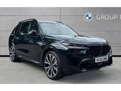 Black sapphire metallic paint Used 2025 BMW X7 M Sport SUV | £74,995 (Good price)