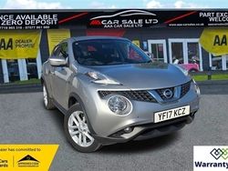 Silver Used 2017 Nissan Juke Acenta SUV | £5,818 (Fair price)