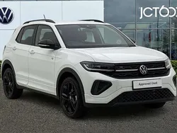 White Used 2025 VW T-Cross Black Edition SUV | £28,195