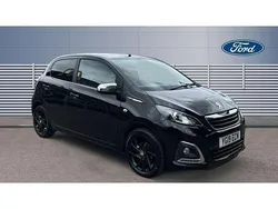 Black Used 2019 Peugeot 108 Collection Hatchback | £7,489 (Fair price)