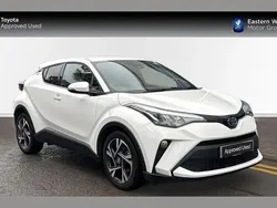 White Used 2023 Toyota C-HR Design SUV | £21,499 (Fair price)