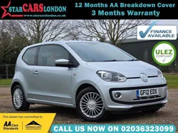 Silver Used 2012 VW up! high up! Hatchback | £5,900 (Fair price)