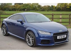 Blue Used 2016 Audi TT S-Line Coupe | £12,489 (Good price)