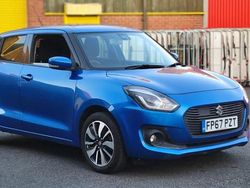 Blue Used 2017 Suzuki Swift SZ5 Hatchback | £3,995