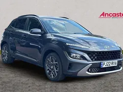 Grey Used 2022 Hyundai Kona Premium SUV | £17,999 (A bit pricey)
