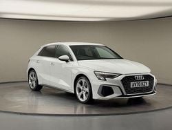 Glacier white Used 2020 Audi A3 Sportback S-Line Hatchback | £17,200 (Fair price)