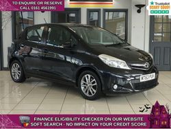 Black Used 2013 Toyota Yaris Plus Hatchback | £5,640 (Fair price)