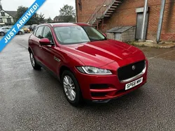 Red Used 2018 Jaguar F-Pace Portfolio SUV | £15,400 (Fair price)