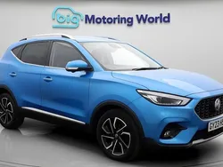 Blue Used 2023 MG ZS Exclusive Sedan | £12,300 (Fair price)