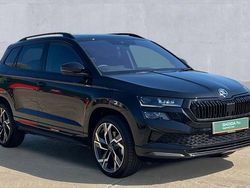 Black magic pearl effect Used 2025 Skoda Karoq SportLine SUV | £27,790 (Fair price)