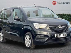 Black Used 2020 Vauxhall Combo S MPV | £12,345 (Fair price)