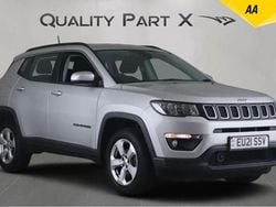 Silver Used 2021 Jeep Compass Longitude SUV | £13,339 (Fair price)