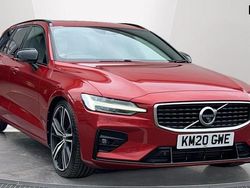 Red Used 2020 Volvo V60 R-Design Estate | £25,084 (Fair price)