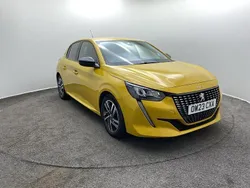 Yellow Used 2023 Peugeot 208 Active+ Hatchback | £13,997 (Fair price)