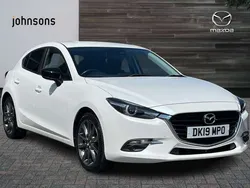 White Used 2019 Mazda 3 Inclusive Hatchback | £13,466