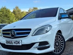 White Used 2016 Mercedes B250e Electric Art MPV | £9,000 (Fair price)