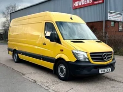 Yellow Used 2018 Mercedes Sprinter Van | £10,995 (Fair price)