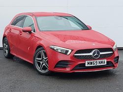 Red Used 2019 Mercedes A200 AMG line Hatchback | £16,498 (Fair price)