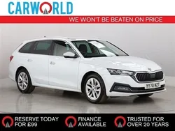 White Used 2021 Skoda Octavia SE L Estate | £15,240 (A bit pricey)