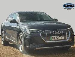 Blue Used 2022 Audi e-tron Sportback S-Line SUV | £23,095 (Fair price)