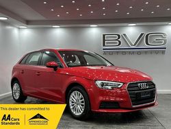 Red Used 2018 Audi A3 Sportback Design Hatchback | £12,444 (Good price)